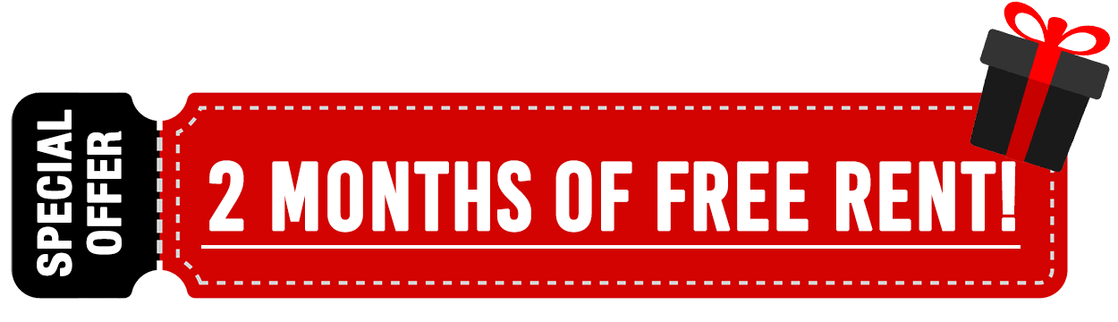 2 Months of Free Rent Special Offer Banner